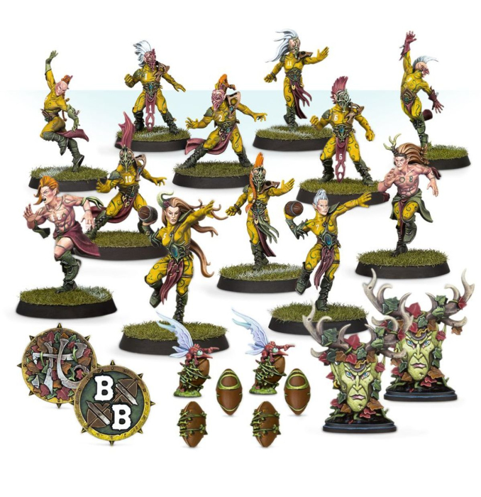 Warhammer - Blood Bowl: Team Wood Elf - The Athelorn Avengers